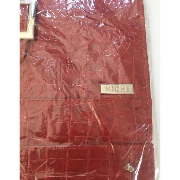 Red Alligator Pattern Purse Shell for Miche Purse - New Condition - Picture 2 of 9